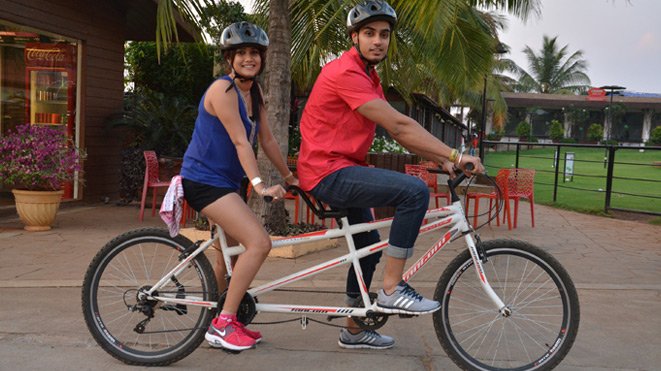 CYCLE DOUBLE SEAT